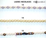 Ladies Pearl Necklaces